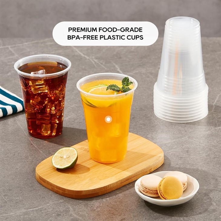 16 OZ Clear PP Plastic Cup