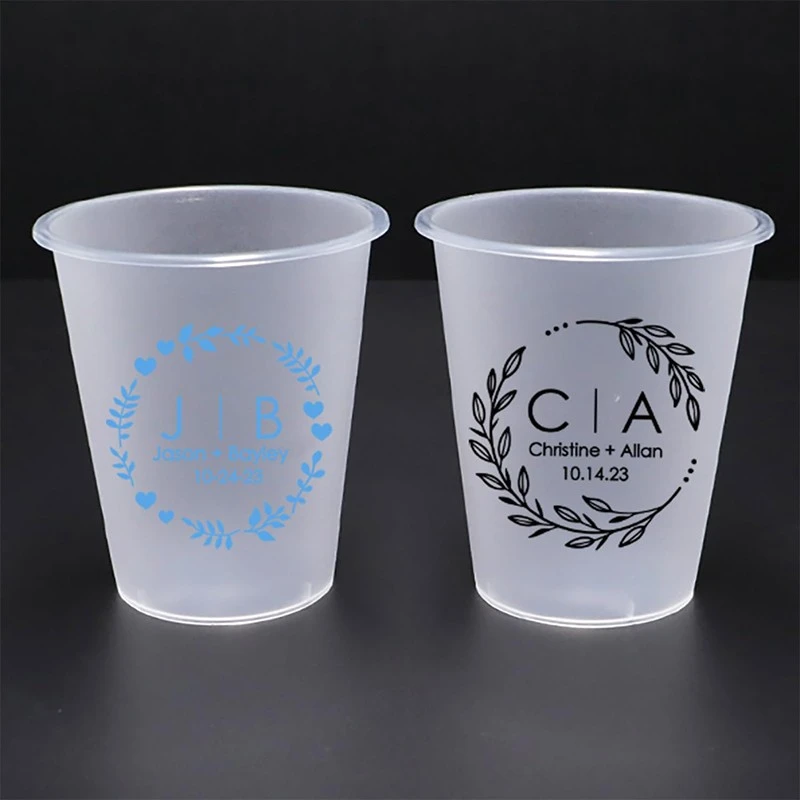disposable cups with logo 10oz